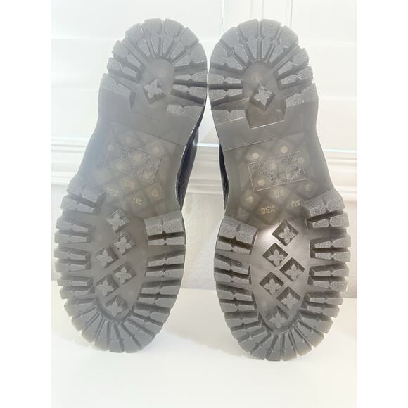 Dr. Martens Jetta Zip Platform Boots, Chunky Black Sendal Leather, W10/M9, RARE - Picture 8 of 8